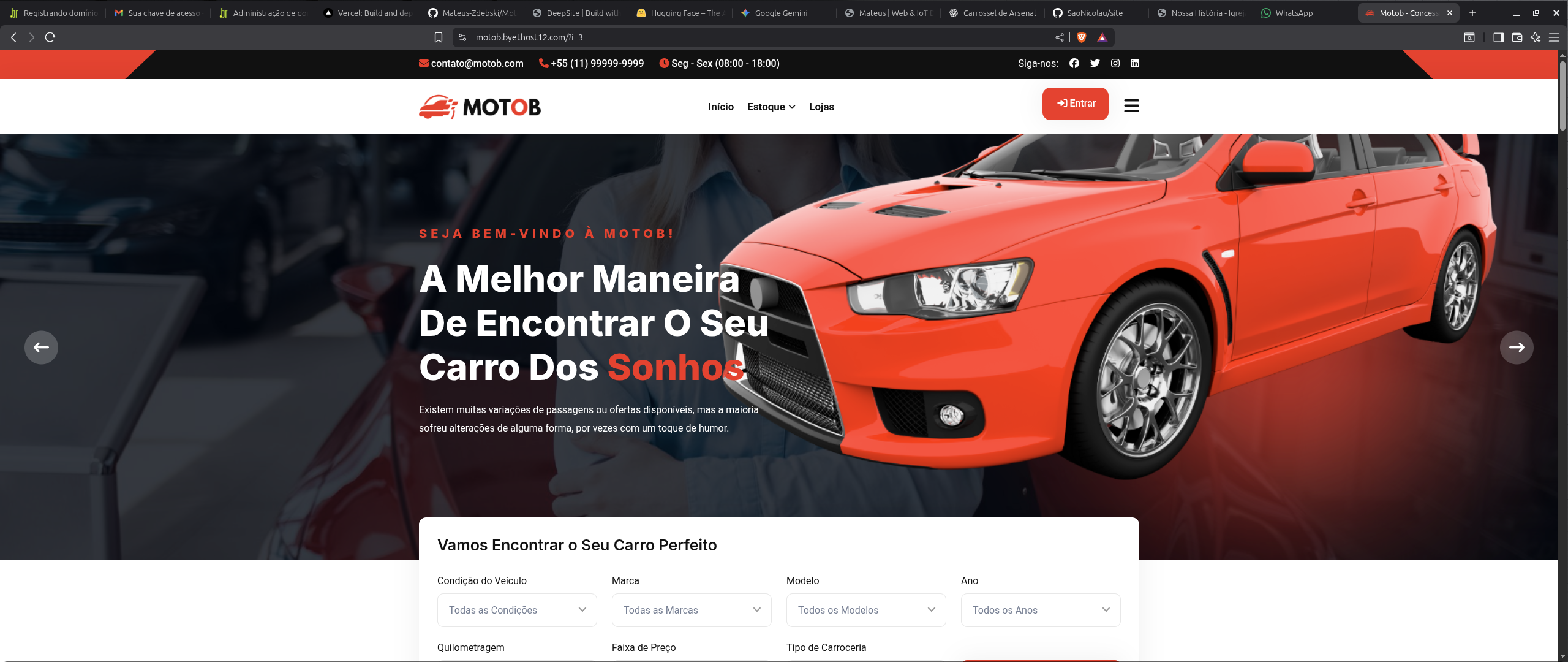 Site de Carros